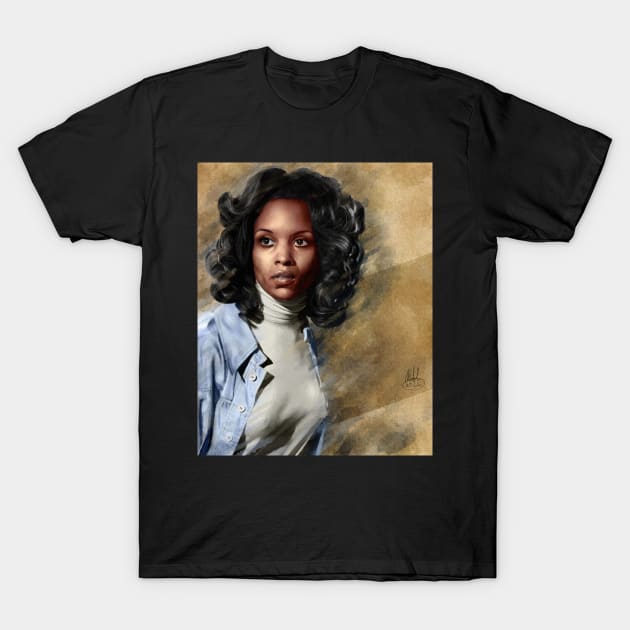 Seventies Divas: Brenda Sykes T-Shirt by micheleamadesi